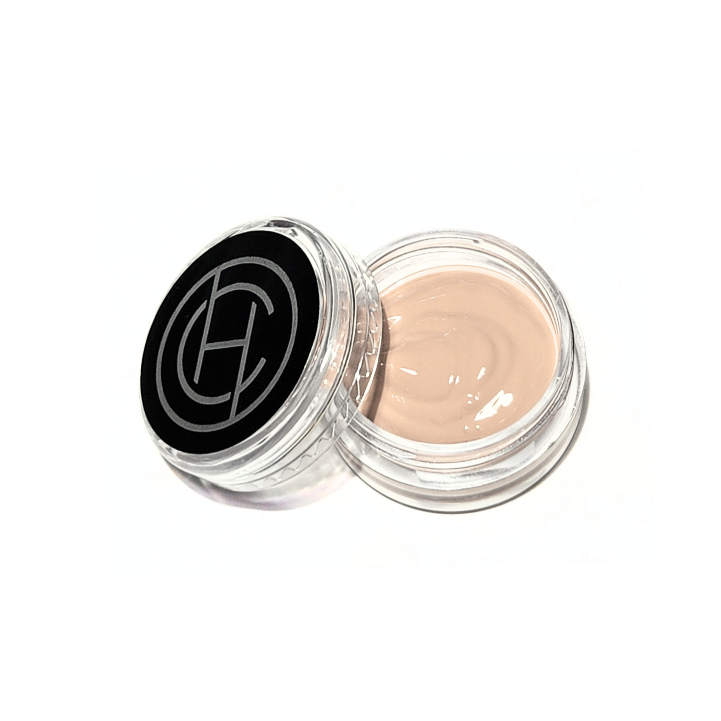 Chantal Hart BB cream sample in a small jar with black lid