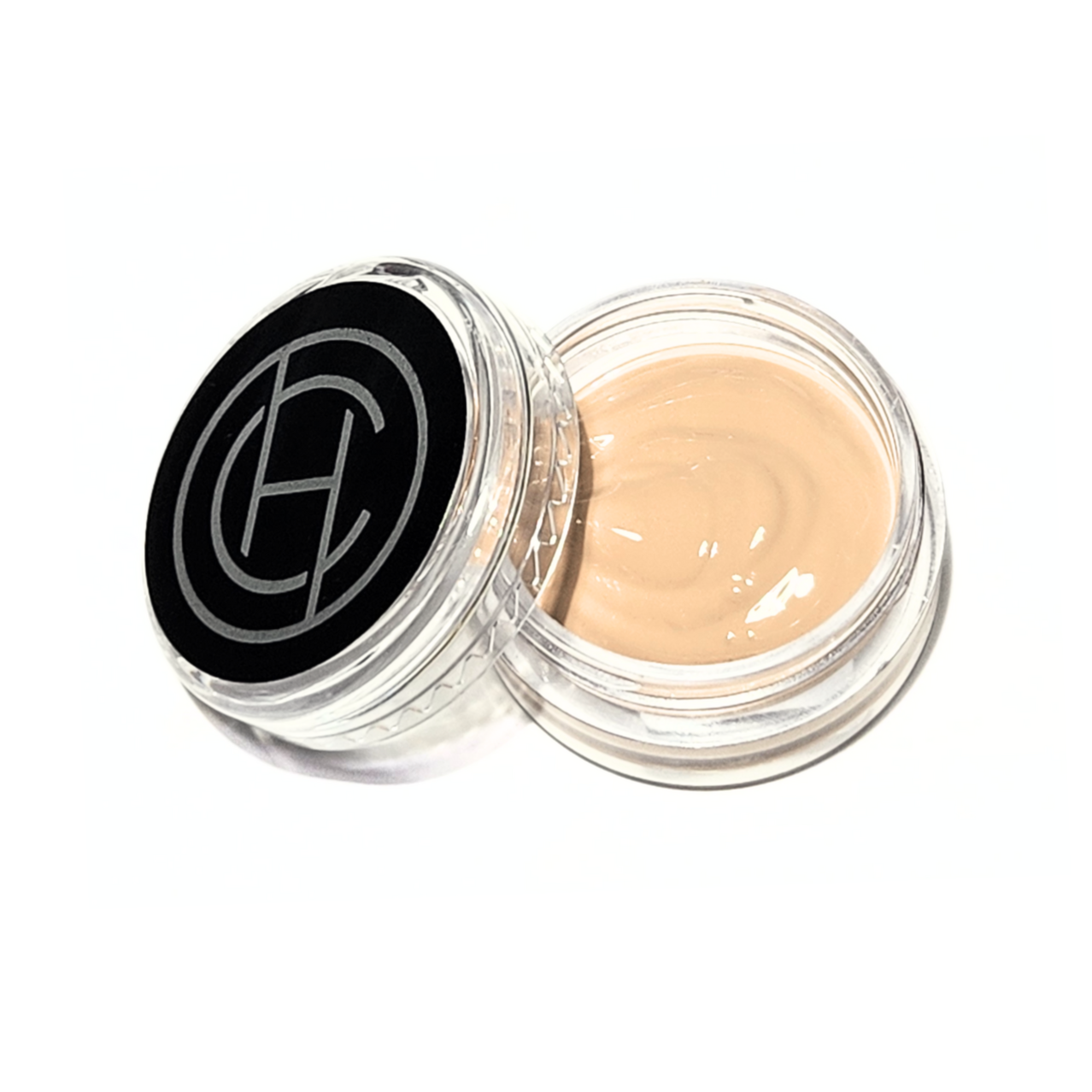 Chantal Hart BB cream sample in a small jar with black lid
