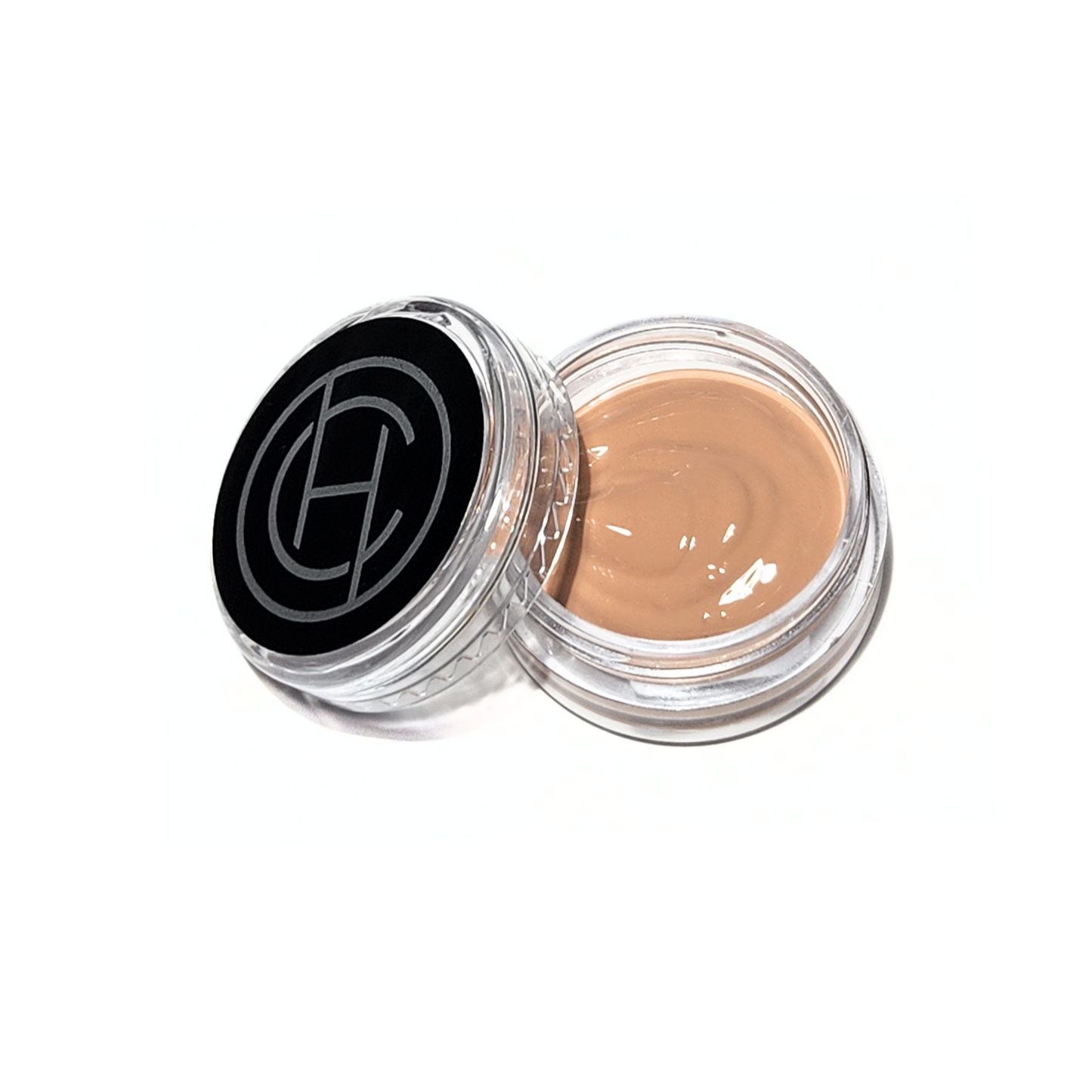 Chantal Hart BB cream sample in a small jar with black lid