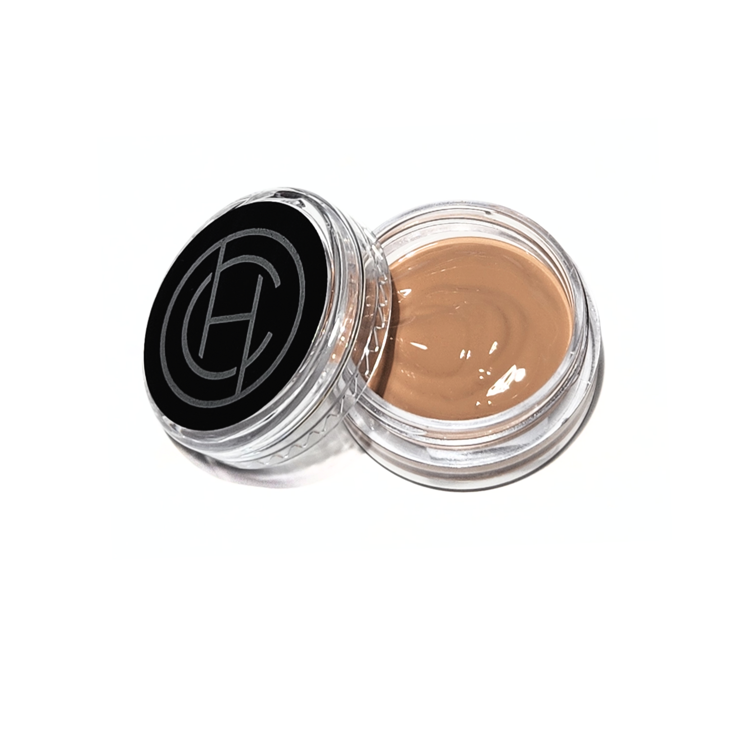 Chantal Hart BB cream sample in a small jar with black lid