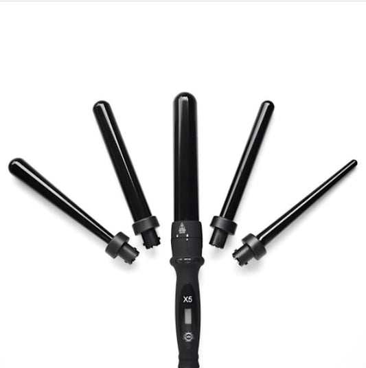 H2D Black X5 Professional Curling Wand