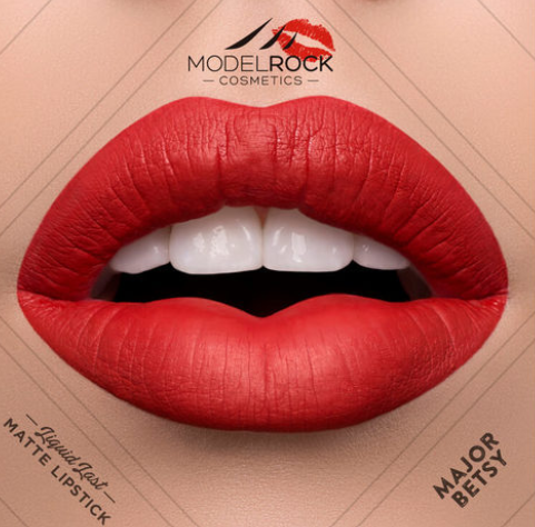 Modelrock Liquid to Matte Lipstick -Major Betsy